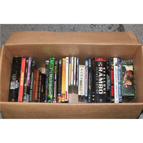 BOX OF ASSORTED ESTATE MEDIA