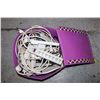 Image 1 : LARGE BUNDLE OF EXTENSION CORDS ASSORTED