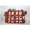 Image 1 : HANDWOVEN CAMEL SADDLEBAG, WOOL &