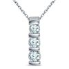 Image 1 : 3.04 CT VVS1 ICE WHITE COLOR ROUND MOISSANITE 925S