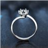 Image 3 : 1 CT GRA CERTIFIED ROUND BRILLLIANT MOISSANITE 925S