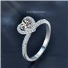 Image 1 : GRA CERTIFIED ROUND BRILLLIANT MOISSANITE 925S