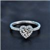 Image 2 : GRA CERTIFIED ROUND BRILLLIANT MOISSANITE 925S