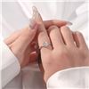 Image 3 : 1 CT GRA CERTIFIED ROUND BRILLLIANT MOISSANITE 925S