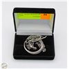 Image 1 : 24 NEW VIKING DRAGON BROOCH IN SILVER