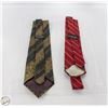 Image 1 : 2 CHRISTIAN DIOR MONSIEUR SILK NECK TIES 2