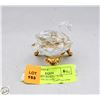 Image 1 : SWAROVSKI CRYSTAL SWAN FIGURINE ON STAND