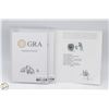 Image 2 : #3415-2.00 CT TW GRA CERTIFIED ROUND BRILLIANT CUT