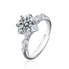 Image 5 : 1 CT CERTIFIED ROUND BRILLIANT MOISSANITE 925S