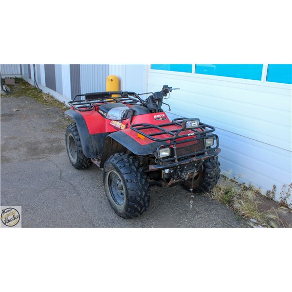 REPO HONDS PARTS QUAD - NOT RUNNING, KEYS STUCK IN