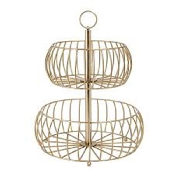 NEW OB FRUIT BASKET 2 TIERS