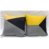 Image 1 : PAIR OF BRAND NEW SHOWHOME PILLOWS