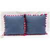 Image 1 : PAIR OF BRAND NEW SHOWHOME PILLOWS