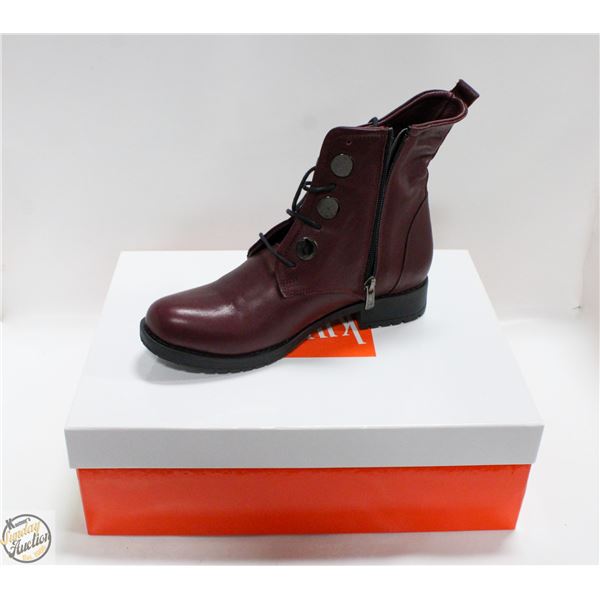 FREIGHT CLAIM: KUNITZ SAKAW LACEUP BOOT SZ 37