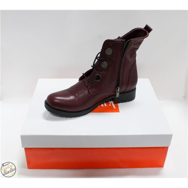 FREIGHT CLAIM: KUNITZ SAKAW LACEUP BOOT SZ 37
