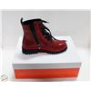 Image 1 : FREIGHT CLAIM: KUNITZ LANSDOWNE LACE UP BOOTS SZ