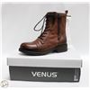 Image 1 : FREIGHT CLAIM: VENUS KEMER LACE UP TAN SIZE 36