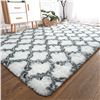 Image 1 : BRAND NEW KINGANDA FLUFFY AREA RUG 5.3 X 7.6FT