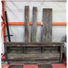 Image 1 : NEW KING SIZE BEDFRAME MISSING SLATS AND LEGS