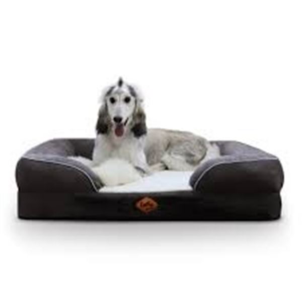 NEW LAIFUG LARGE ORTHOPEDIC MEMORY FOAM DOG BED