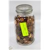 Image 1 : 10LB JAR OF PENNIES