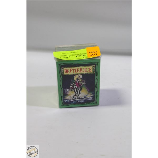 1990 BEETLEJUICE TRADING CARDS SET W/20