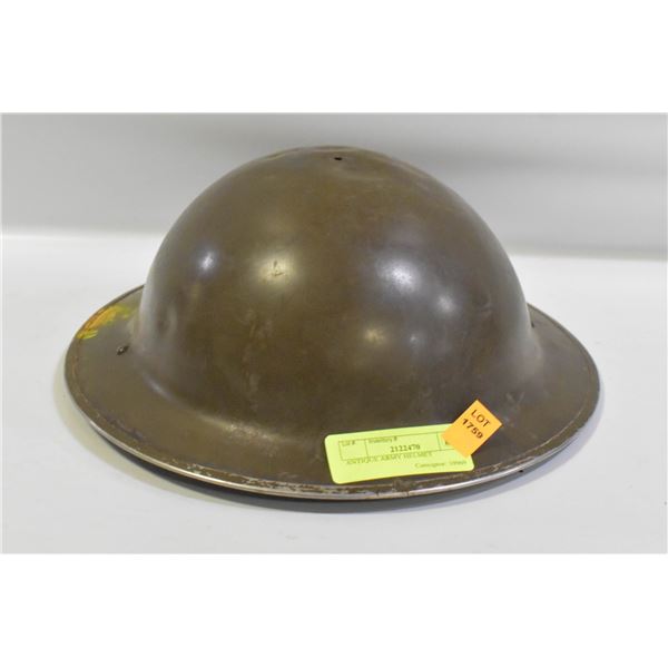 ANTIQUE ARMY HELMET