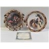 Image 1 : INDIGENOUS FEATHER ACCENTED FRAMED