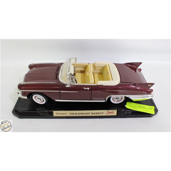 ROAD SIGNATURE 1/18 DIECAST 1958 CADILLAC