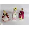 Image 1 : 3 ROYAL DOULTON FIGURES: EMMA, GEORGINA & VALERIE