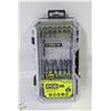 Image 1 : NEW RYOBI 30PC IMPACT DRIVER SET IN CASE