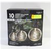 Image 1 : JUMBO 80MM GLOBE STRING LIGHTS WARM WHITE