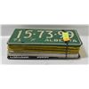 Image 1 : OLD LICENSE PLATES 19 PIECES ALBERTA AND 4 PIECE