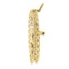 Image 5 : Vintage Gold 0.15 ctw Diamond Fluted Detailed Menorah Pin Brooch Pendant