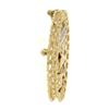 Image 6 : Vintage Gold 0.15 ctw Diamond Fluted Detailed Menorah Pin Brooch Pendant
