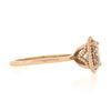 Image 4 : NEW 14k Rose Gold 1.98 ctw Round Morganite Solitaire w/ Twisted Wire Work Ring