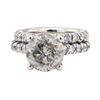 Image 2 : 3.65 ctw Diamond Ring - 14KT White Gold