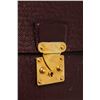 Image 5 : Louis Vuitton Burgundy Taiga Leather Serviette Clado Briefcase