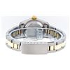 Image 3 : Rolex Ladies 2 Tone White Index 26MM Oyster Band Fluted Wristwatch