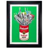Image 1 : Tomato Pop (Green) by Mr Brainwash,