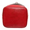 Image 4 : Louis Vuitton Black And Red Epi Leather Noe Shoulder Bag