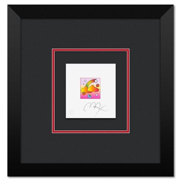 Rainbow with Clouds by Peter Max