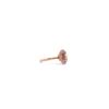 Image 2 : 14kt RG Diamond and Morganite Ring