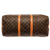Image 4 : Louis Vuitton Brown Monogram Canvas Keepall Bandouliere 50 Travel Bag