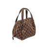 Image 3 : Louis Vuitton Brown Damier Ebene Canvas Belem Pm Top-Handle Bag