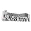 Image 7 : Rolex Ladies Stainless Steel Silver Index Diamond And Ruby Date Watch With Rolex
