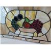 Image 2 : VINTAGE STAIN GLASS LAMP SHADE (30"  X16" X 14")
