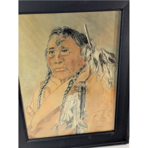 FIRST NATIONS PORTRAIT by A. McGowan