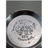 Image 2 : VINTAGE PEWTER SCHNAPPS GLASSESSHOT