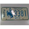 Image 1 : 1975 WYOMING LICENSE PLATE